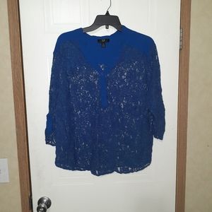AGB Woman long sleeved Lacey blouse